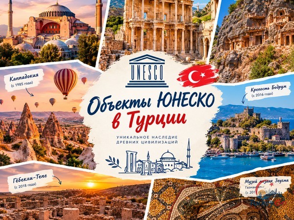 Все объекты ЮНЕСКО в Турции